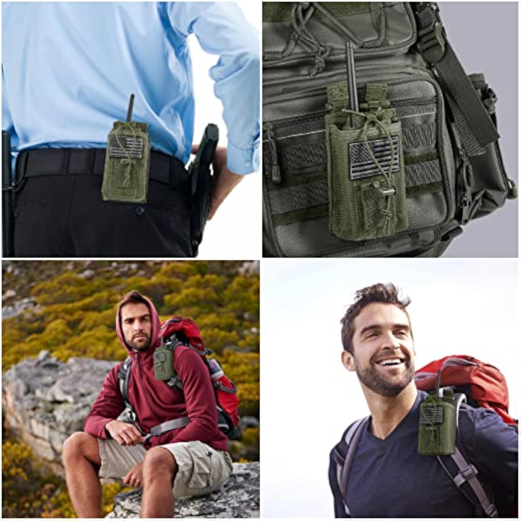Tactical Radio Holder Holster Molle Pouch